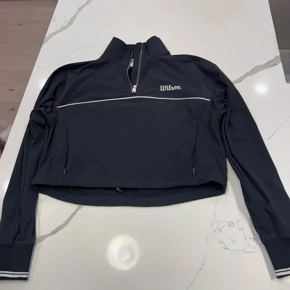 Wilson Black Davenport Woven Popover - Picture 1 of 2